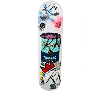 Andy Warhol Campbell’s Soup Artist Altered Skateboard Art